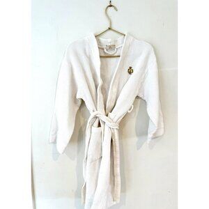 Bal a Versailles Bathrobe Womens - Paris France - White Kimono Style Tie Closure
